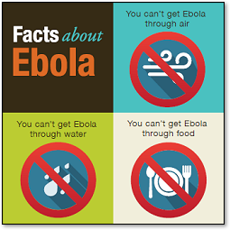 ebola fact collage