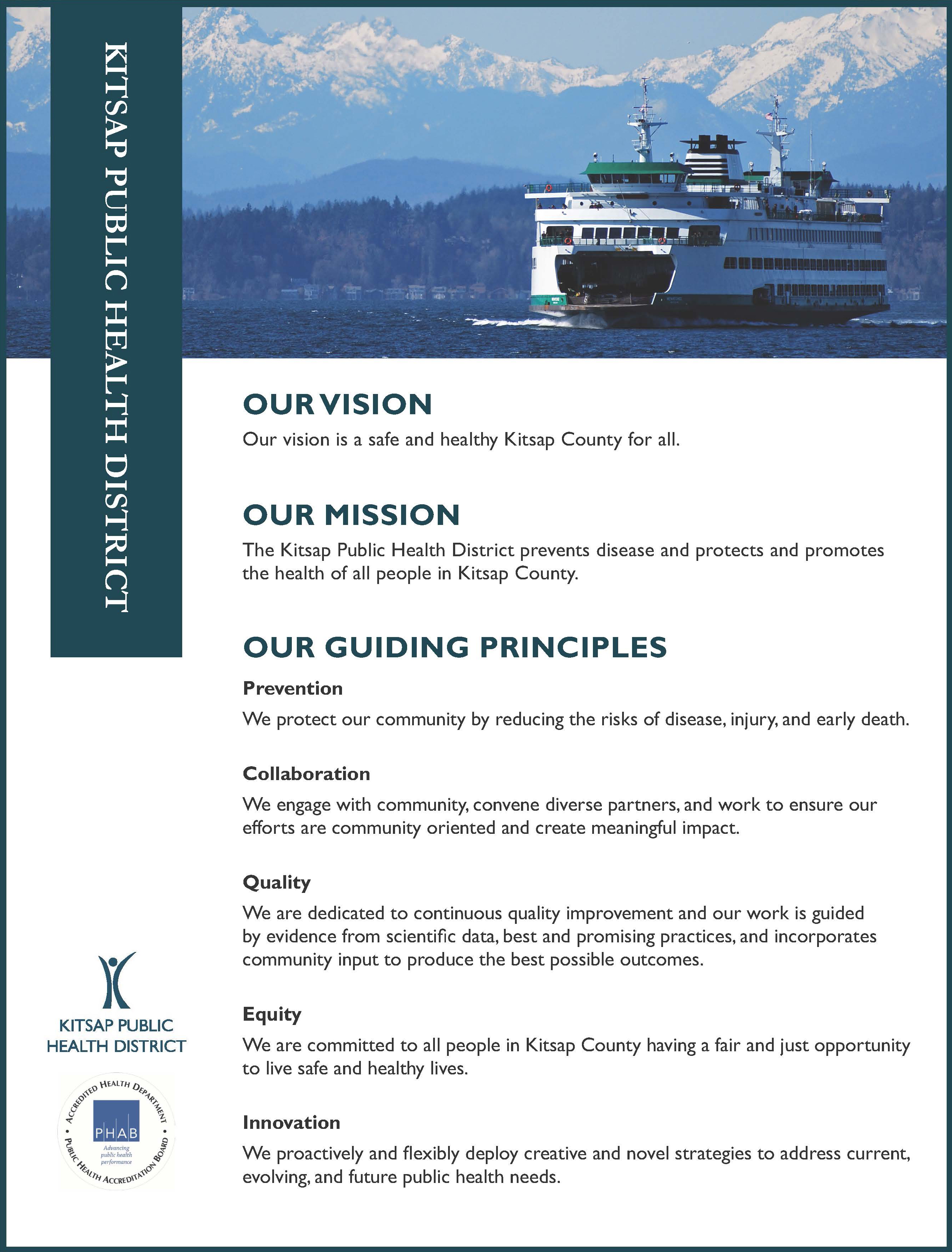 mission statement flyer
