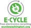 e-cycle recycling logo