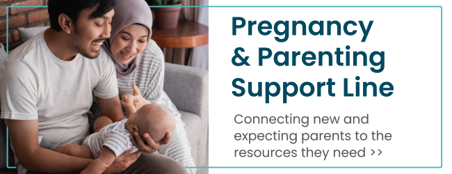 pregnancy and parenting support line