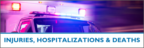 Injuries Hospitalizations and Deaths